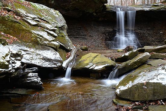 Blue Hen Falls Winter