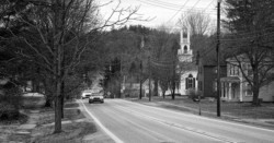 The Bronson Memorial Church is one of the oldest buildings in Peninsula. Built in 1845. Gothic Revival archetecture.  I have many close-up images of the church,  but I thought this one is a little more interesting.