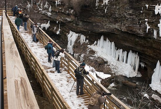 Cuyahoga Falls Gorge area